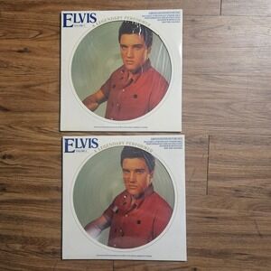 2 Elvis Presley A Legendary Performer Vol. 3 1978 CPL1-3078 Picture Disc Sealed